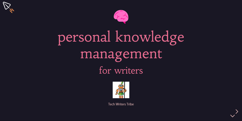 Personal Knowledge Management for writers